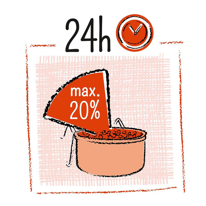 COUNTRY Pauze gardėsis banguotosioms papūgėlėms su abrikosai ir datulės 60g,  N2