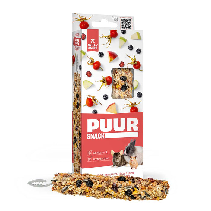 WM Pauze gardėsis  triušiams ir mažiems gyvūnams obuoliai/aronijos 60g,  N2
