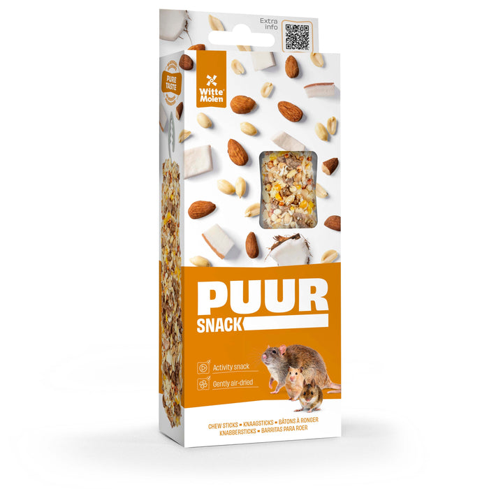 WM Pauze gardėsis  triušiams ir mažiems gyvūnams riešutai/migdolai 60g,  N2