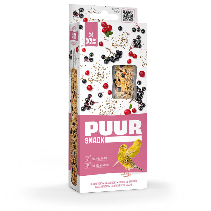 WM Pauze gardėsis kanarėlėm šeivamedžis/chia sėklos 60g,  N2