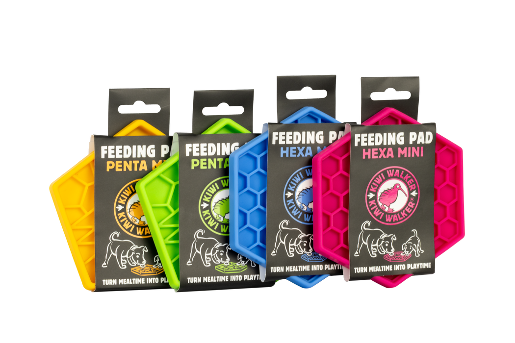 KW   Šėrimo - Laižymo kilimėlis HEXA, Mini šešiakampio formos