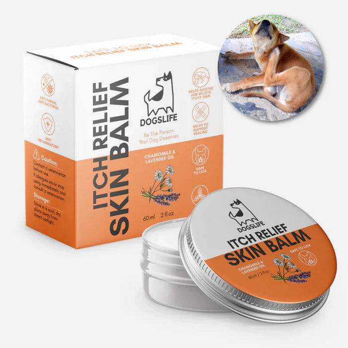 OURDOGSLIFE Itch relief Skin BALM, raminantis balzamas, 60 ml