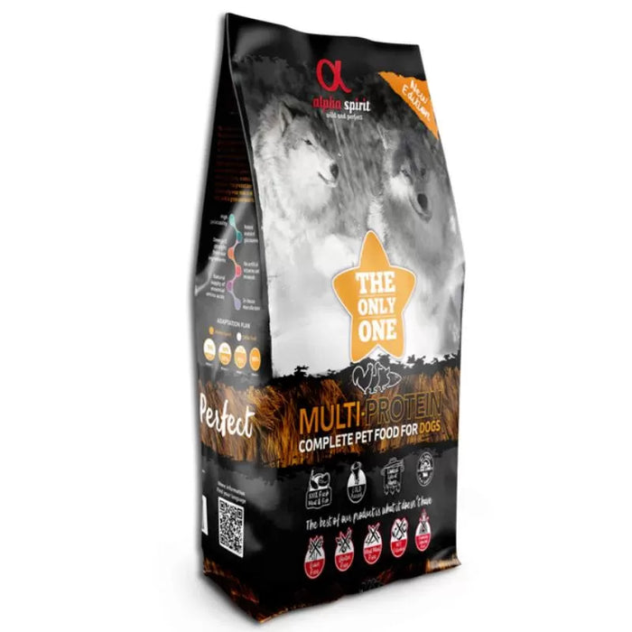 ALPHA SPIRIT MULTIPROTEIN Drėgnas Multi Pašaras Šunims 12kg