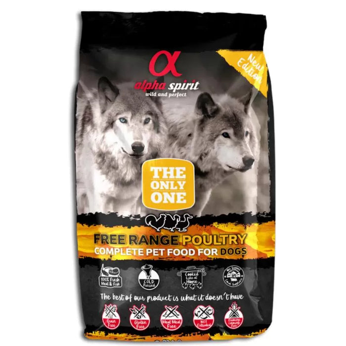 ALPHA SPIRIT POULTRY Pašaras Šunims Su Paukštiena 3kg