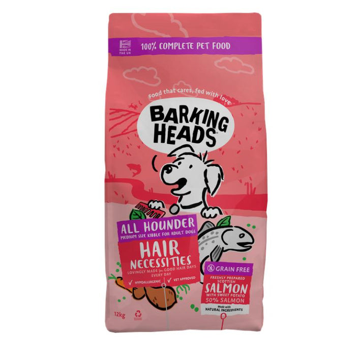 BARKING HEADS Hair Necessities Salmon paš šun su lašiša