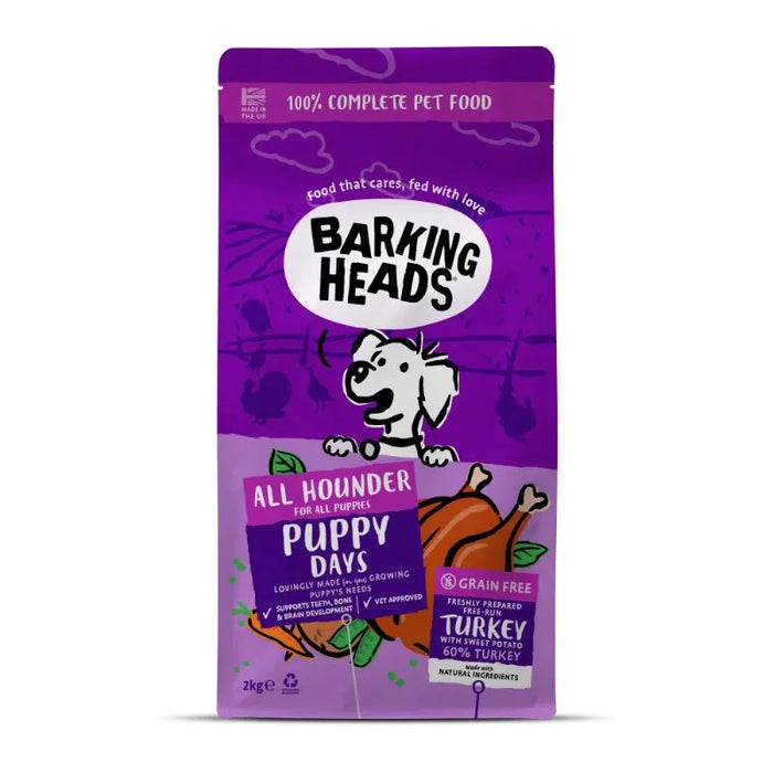 BARKING HEADS BIG Foot Puppy Days Turkey - su kalakutiena