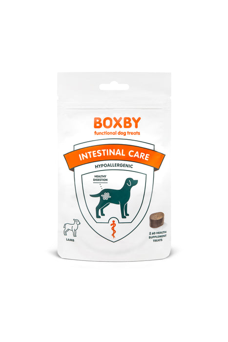 Boxby Intestinal Care – funkcinis skanėstas šunims, 100g
