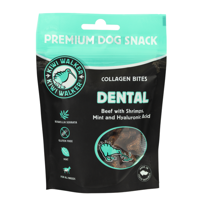 KIWI Walker Kolageno skanėstai DENTAL, šunims -70 g