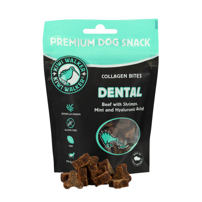 KIWI Walker Kolageno skanėstai DENTAL, šunims -70 g