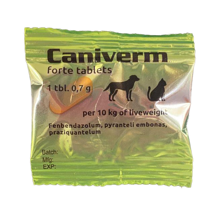 Caniverm, tabletės