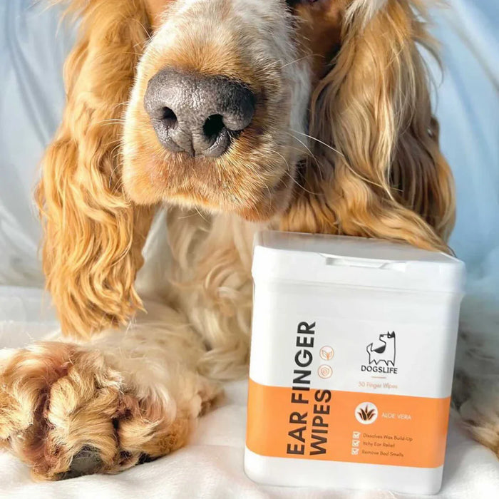 OURDOGSLIFE EAR CLEANING WIPES N50 - servetėlės ausų valymui