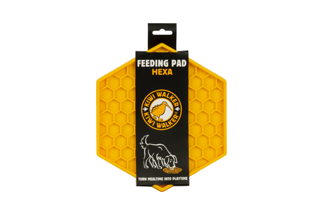 KW Šėrimo - Laižymo kilimėlis HEXA, Maxi šešiakampio formos