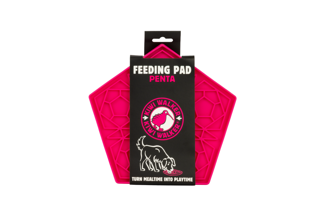 KW   Šėrimo - Laižymo kilimėlis PENTA, Maxi penkiakampio formos