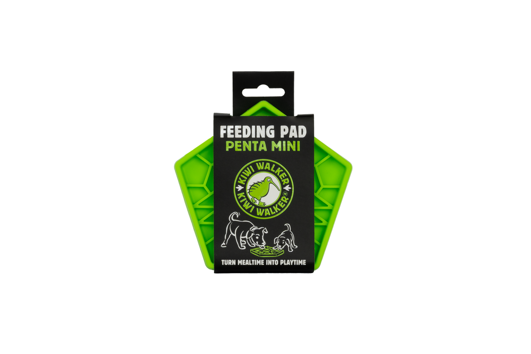 KW   Šėrimo - Laižymo kilimėlis PENTA, Mini penkiakampio formos