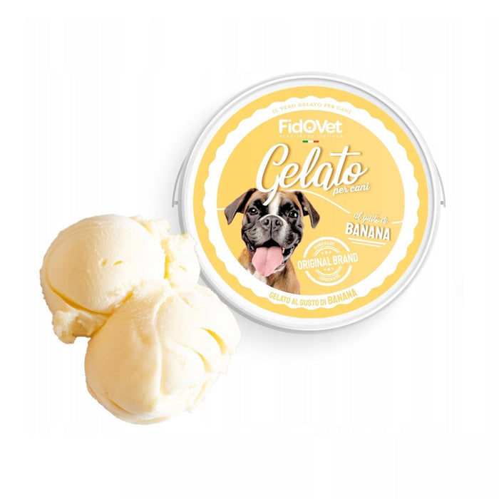 „Gelato“ ledai šunims šunims bananų skonio 40g.