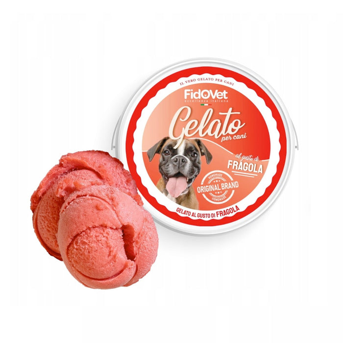 „Gelato“ ledai šunims aviečių skonio 40g.