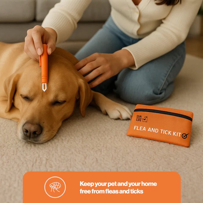 OURDOGSLIFE Flea and tick kit