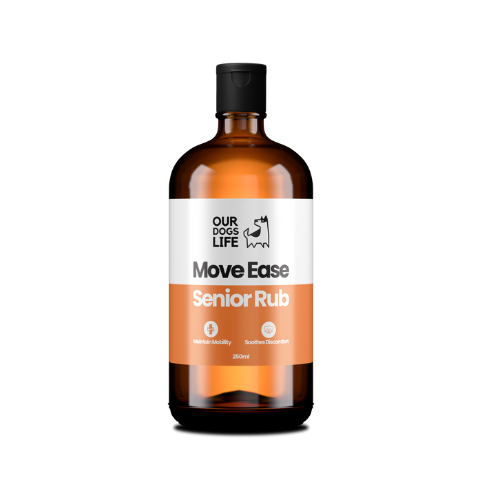 OurDogsLife Move Ease Senior Rub losjonas seniems šunims, 250ml