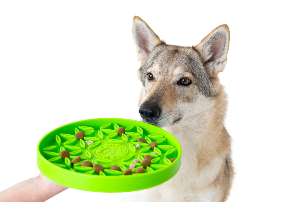 KW  Šėrimo - Laižymo kilimėlis FLOWER SLOW Maxi