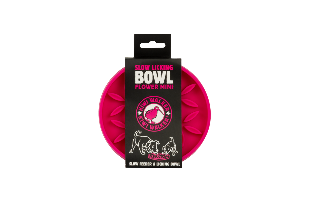 KW  Šėrimo - Laižymo kilimėlis FLOWER SLOW Mini