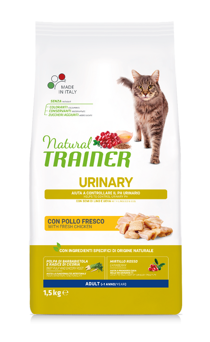 Natural Trainer Cat Urinary, su vištiena