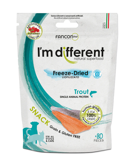 I'm Different Snack Trout (upėtakis), 40 g