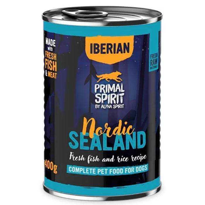 PRIMAL Iberian Nordic Sealan konservas šunims 400g