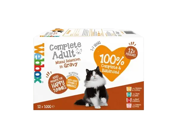 WBX Natural Cat mixed gravy katėms N12 x 100g