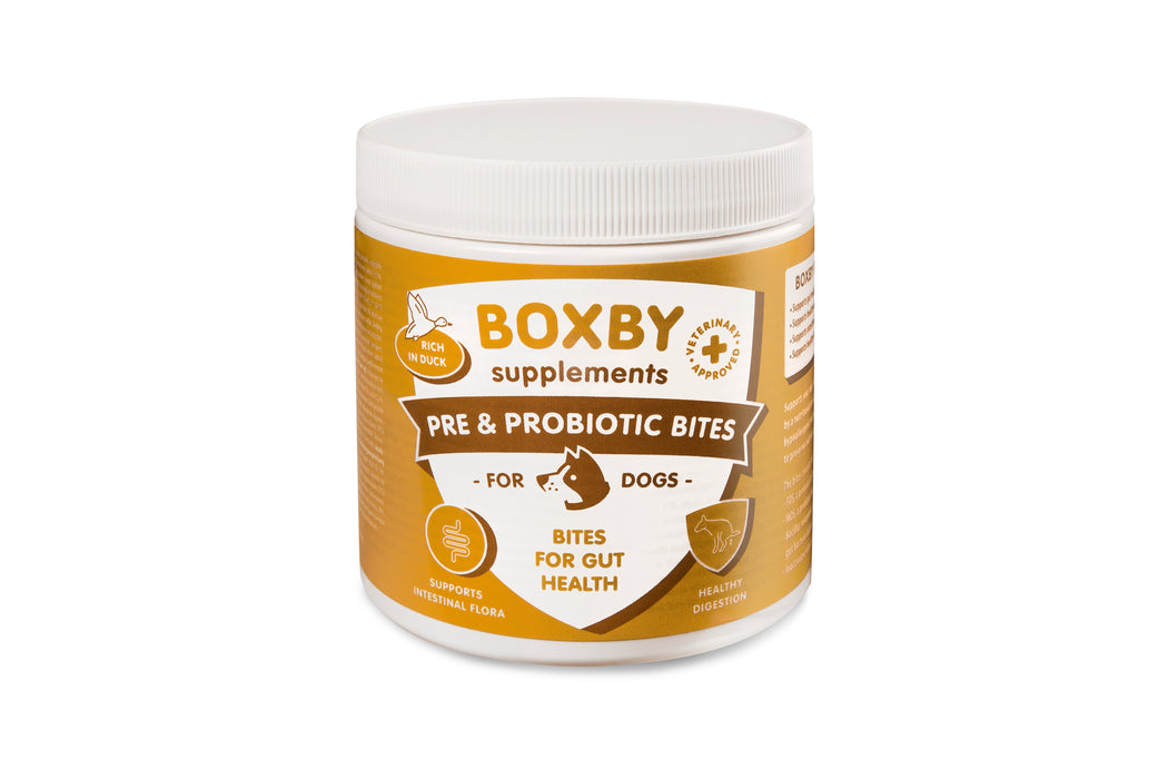 Boxby Pre & Prebiotics , kramtukai 240 g