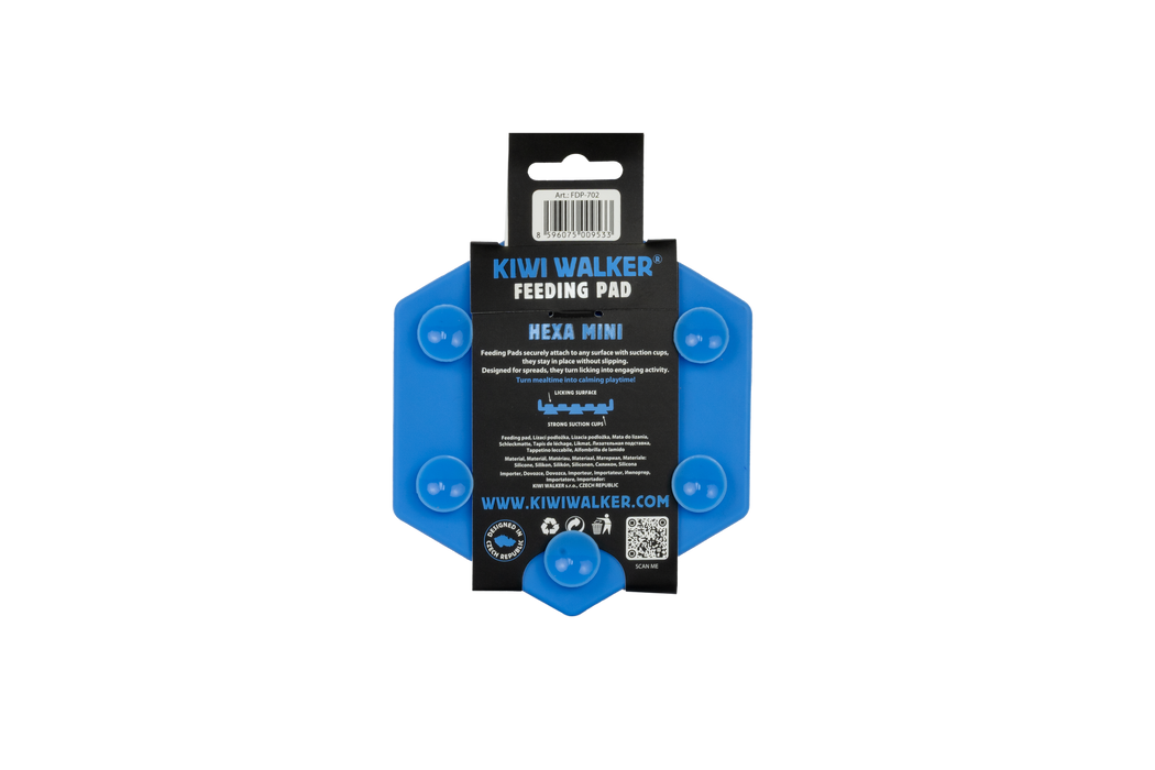 KW   Šėrimo - Laižymo kilimėlis HEXA, Mini šešiakampio formos
