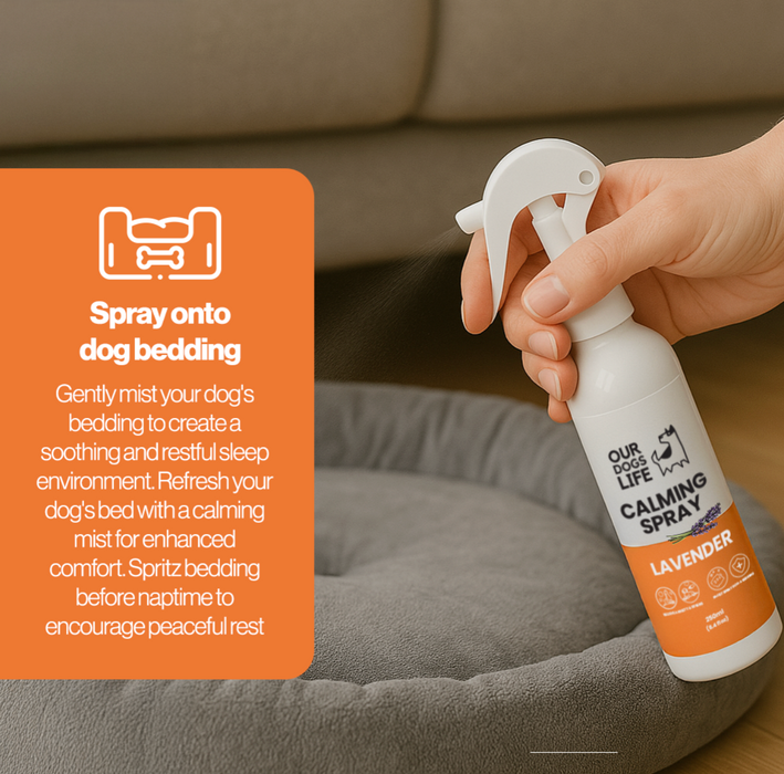 OURDOGSLIFE Calming spray lavander -raminančio poveikio purškalas, 250 ml