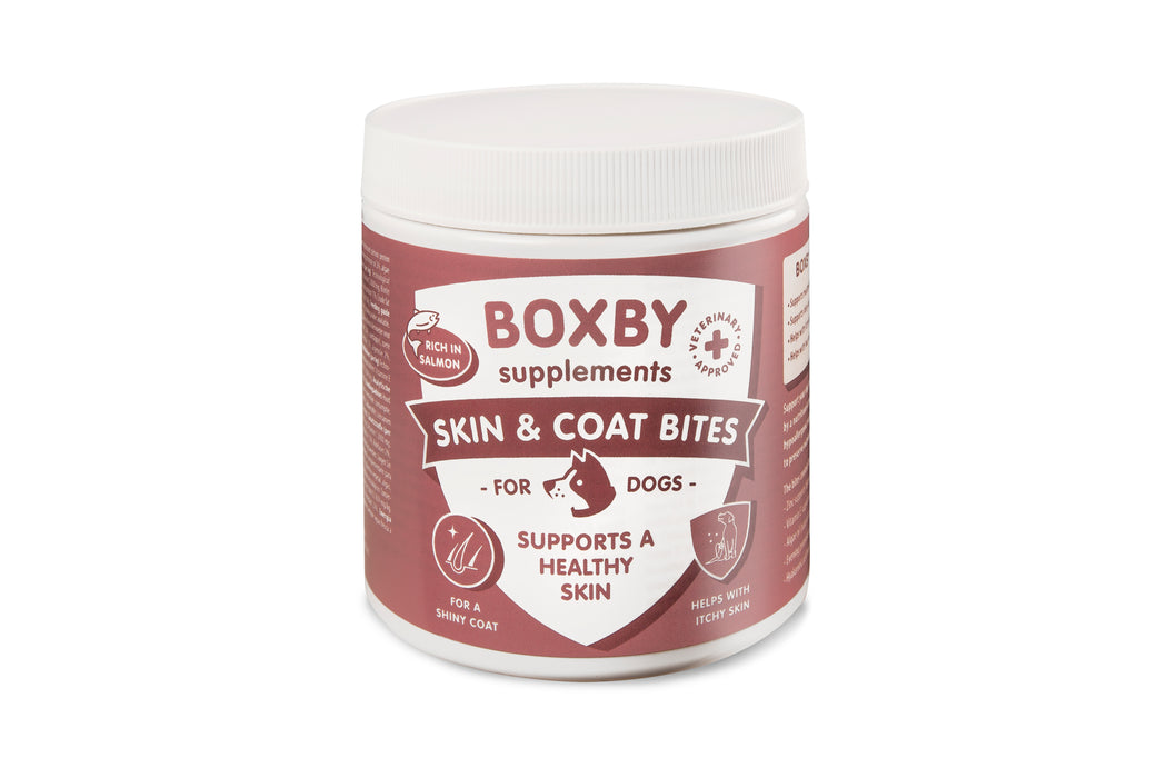 Boxby Skin & Coat Bites, kramtukai  240 g