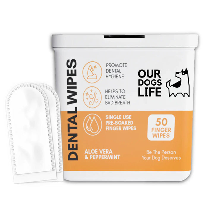 OURDOGSLIFE DENTAL Cleaning WIPES N50 - servetėlės dantų valymui