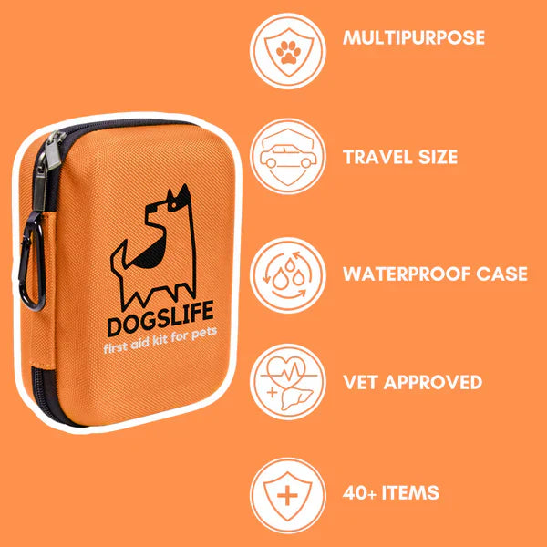OURDOGSLIFE pirmos pagalbos rinkinys