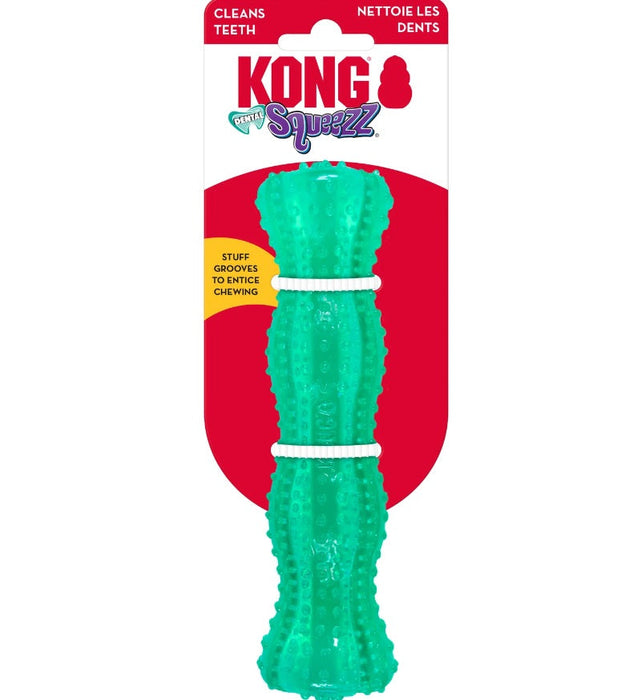 Žaislas šuniui KONG® Squeezz Dental stick lazda M TPR