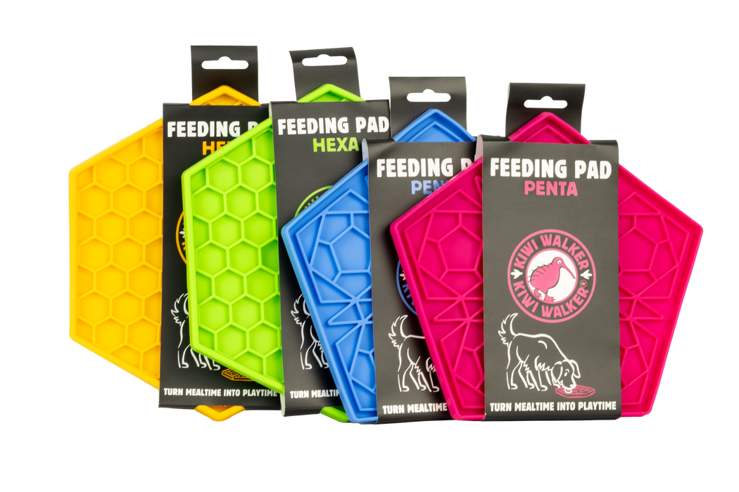 KW   Šėrimo - Laižymo kilimėlis PENTA, Maxi penkiakampio formos