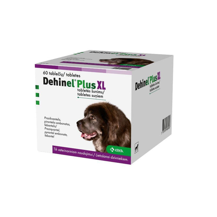 Dehinel Plus XL šunims Iki 35kg - N6