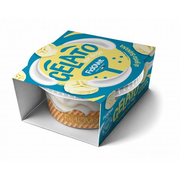 „Gelato“ ledai šunims šunims bananų skonio 40g.