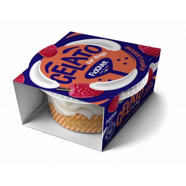 „Gelato“ ledai šunims aviečių skonio 40g.
