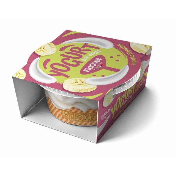 Jogurtas šunims bananų skonio 25g.