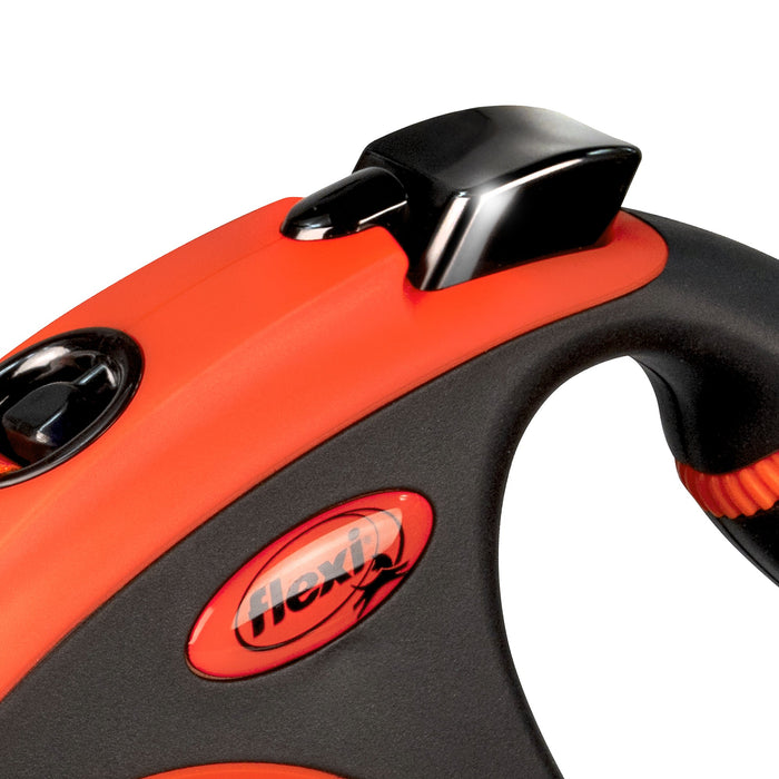 Flexi Xtreme oranžinis (Juosta) L juosta 8 m iki 55kg