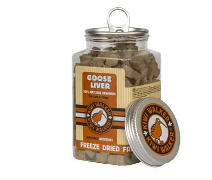 KIWI Walker liofilizuoti skanėstai -žasų kepenėlės 120 g