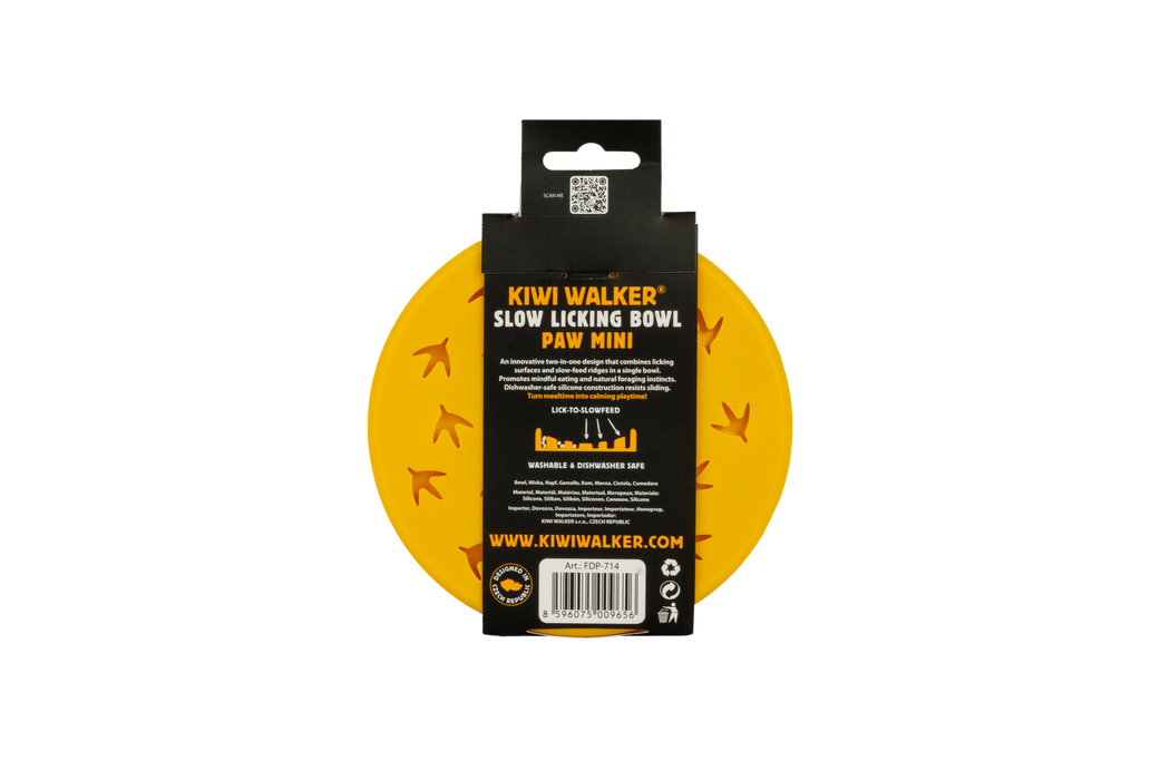 KW  Šėrimo - Laižymo kilimėlis PAW SLOW Mini