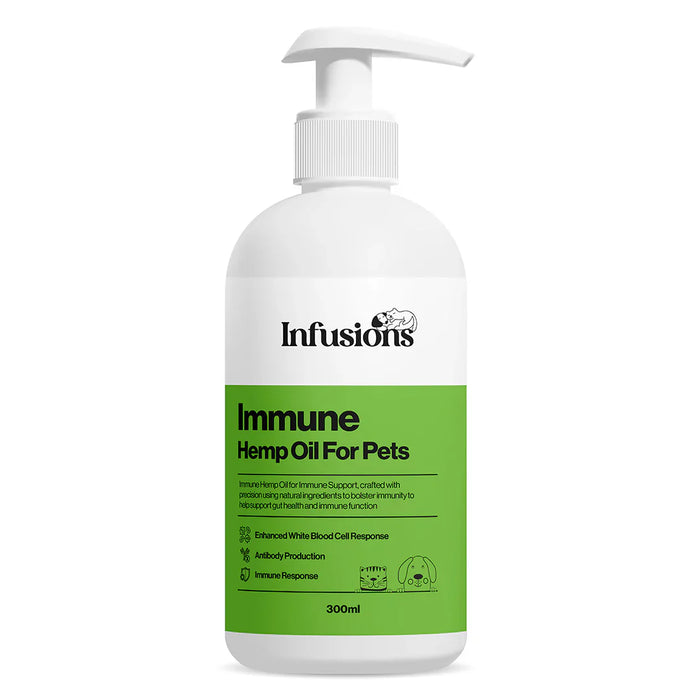 OURDOGSLIFE IMMUNE HEMP OIL -kanapių aliejus augintinių imunitetui, 300ml