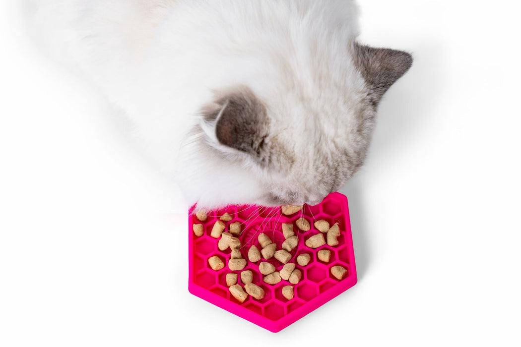 KW   Šėrimo - Laižymo kilimėlis HEXA, Mini šešiakampio formos