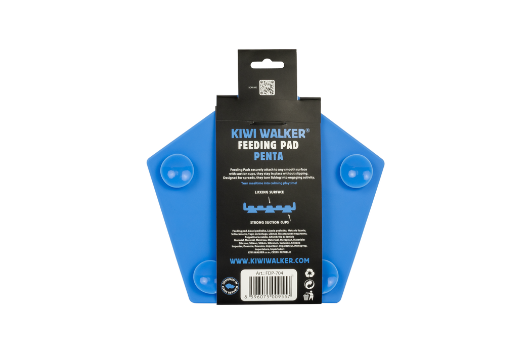 KW   Šėrimo - Laižymo kilimėlis PENTA, Maxi penkiakampio formos