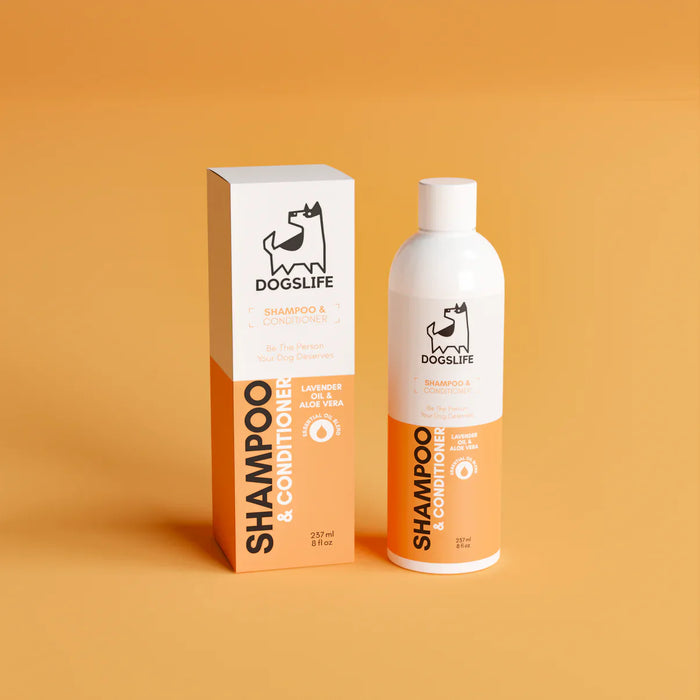 OURDOGSLIFE 2 in 1 - šampūnas ir kondicionierius šunims, 237 ml