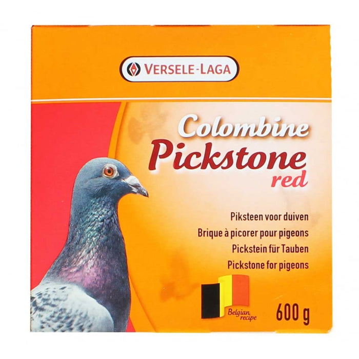 Colombine “Pickstone Red” raudonas akmuo balandžiams lesti 600g