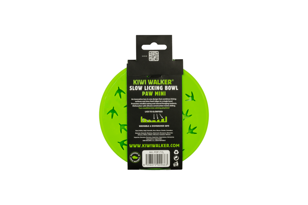 KW  Šėrimo - Laižymo kilimėlis PAW SLOW Mini