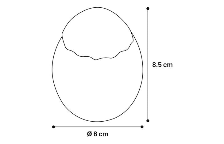 Žaislas - kiaušinis Pop Up Su Paukščiuku Cypiantis 8cm